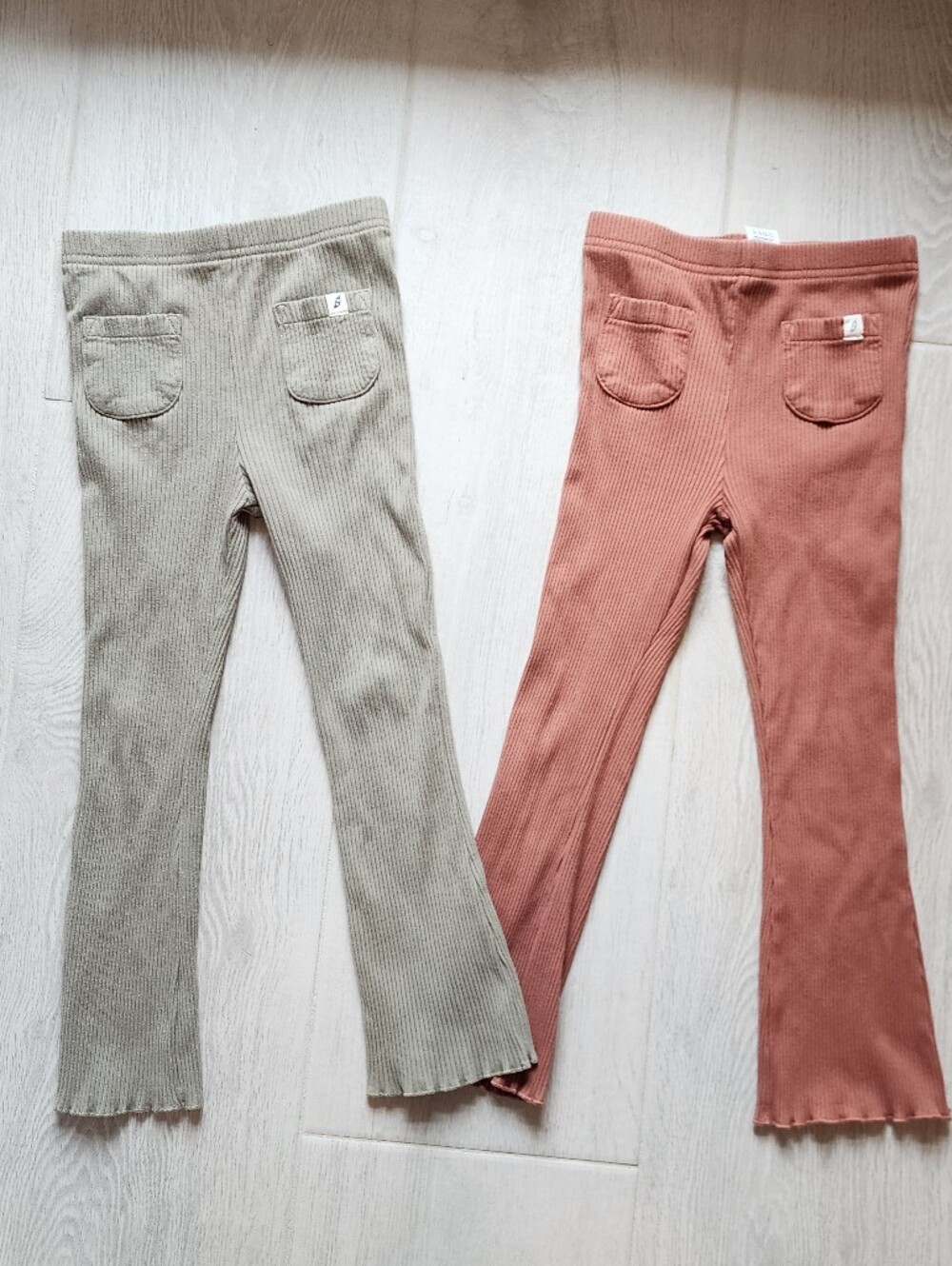 Easy Peasy Organic Cotton Ribbed Pants